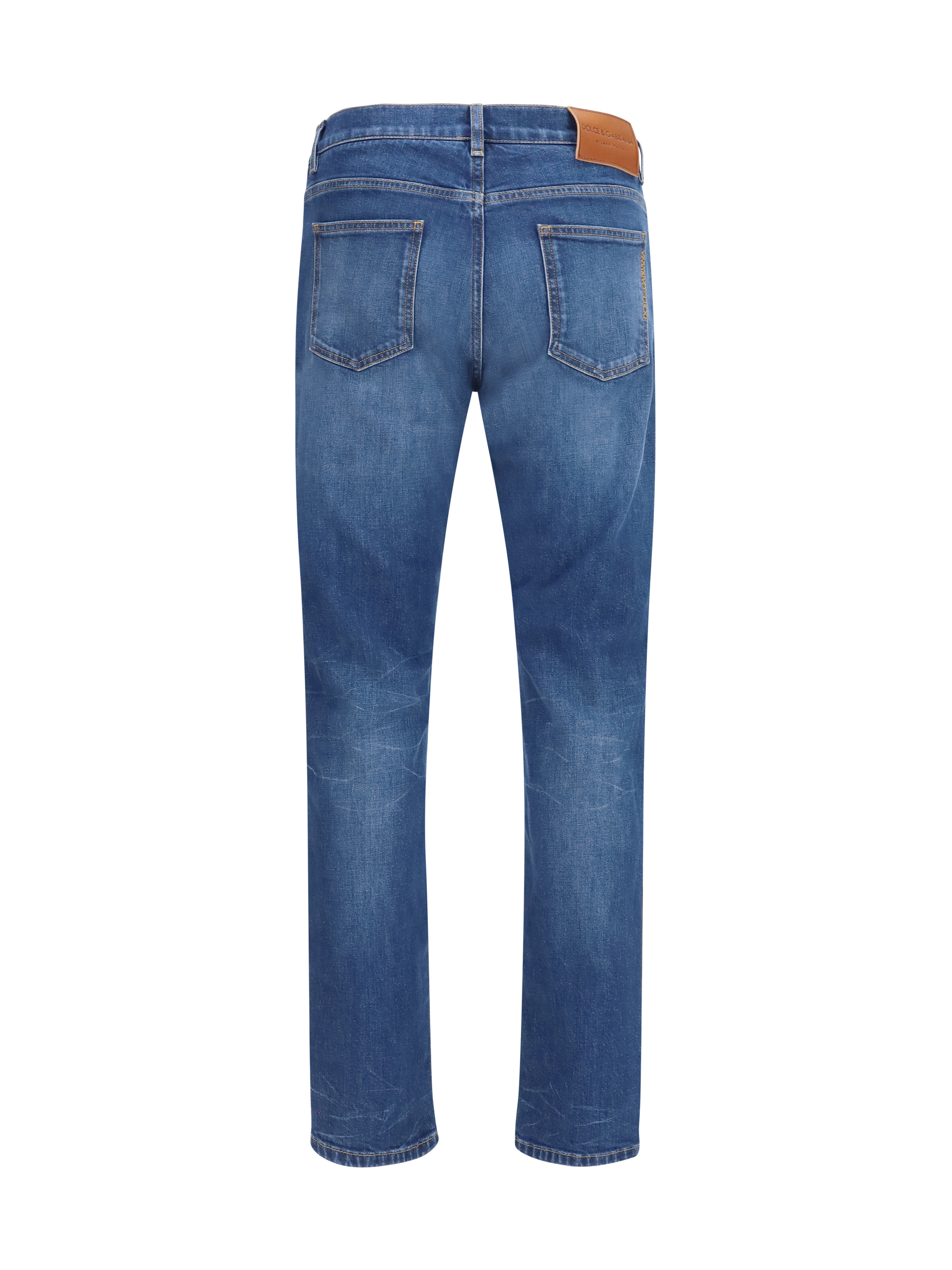 Slim stretch Jeans with DG logo