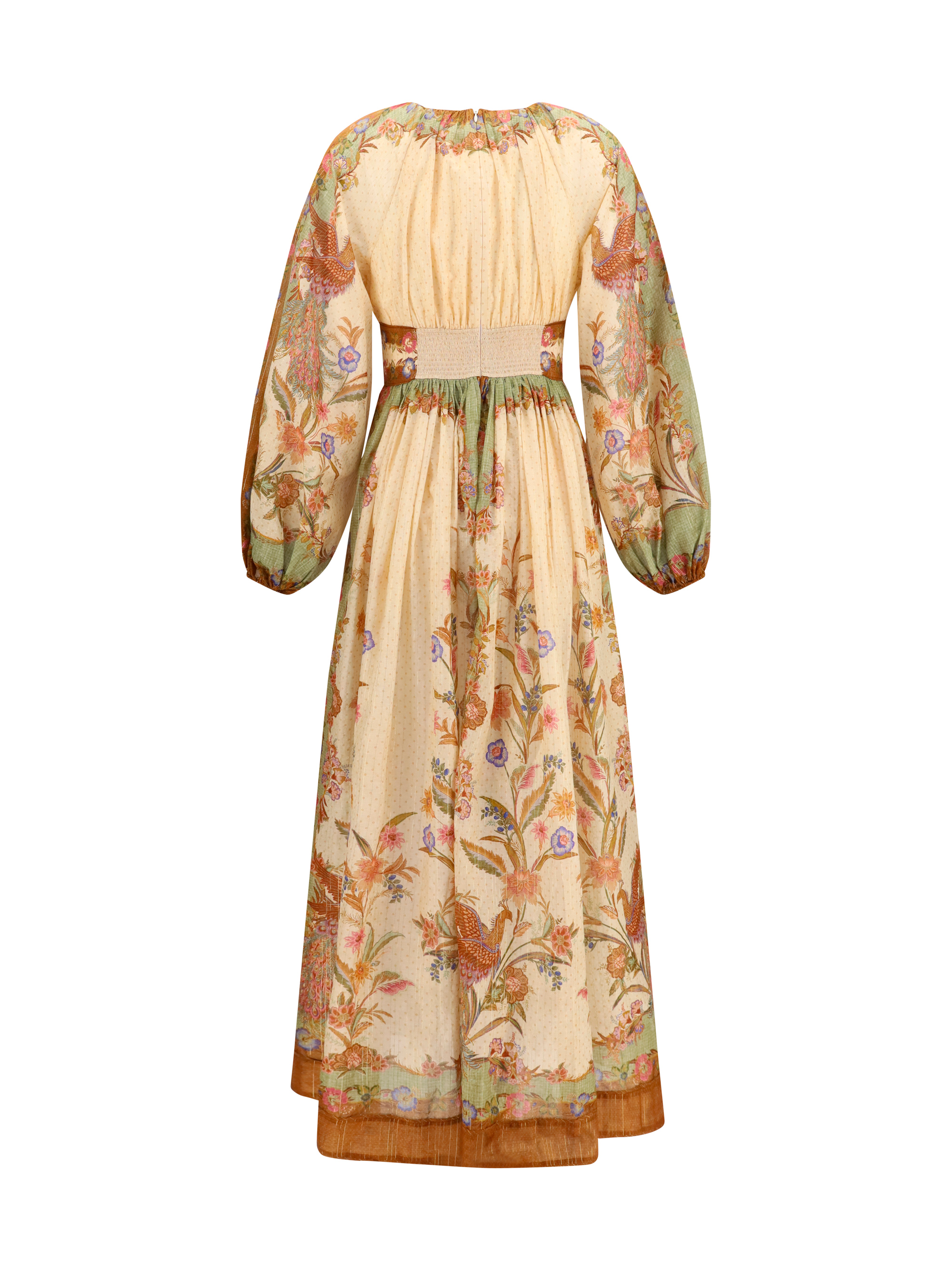 Indra elasticated waist maxi Dress