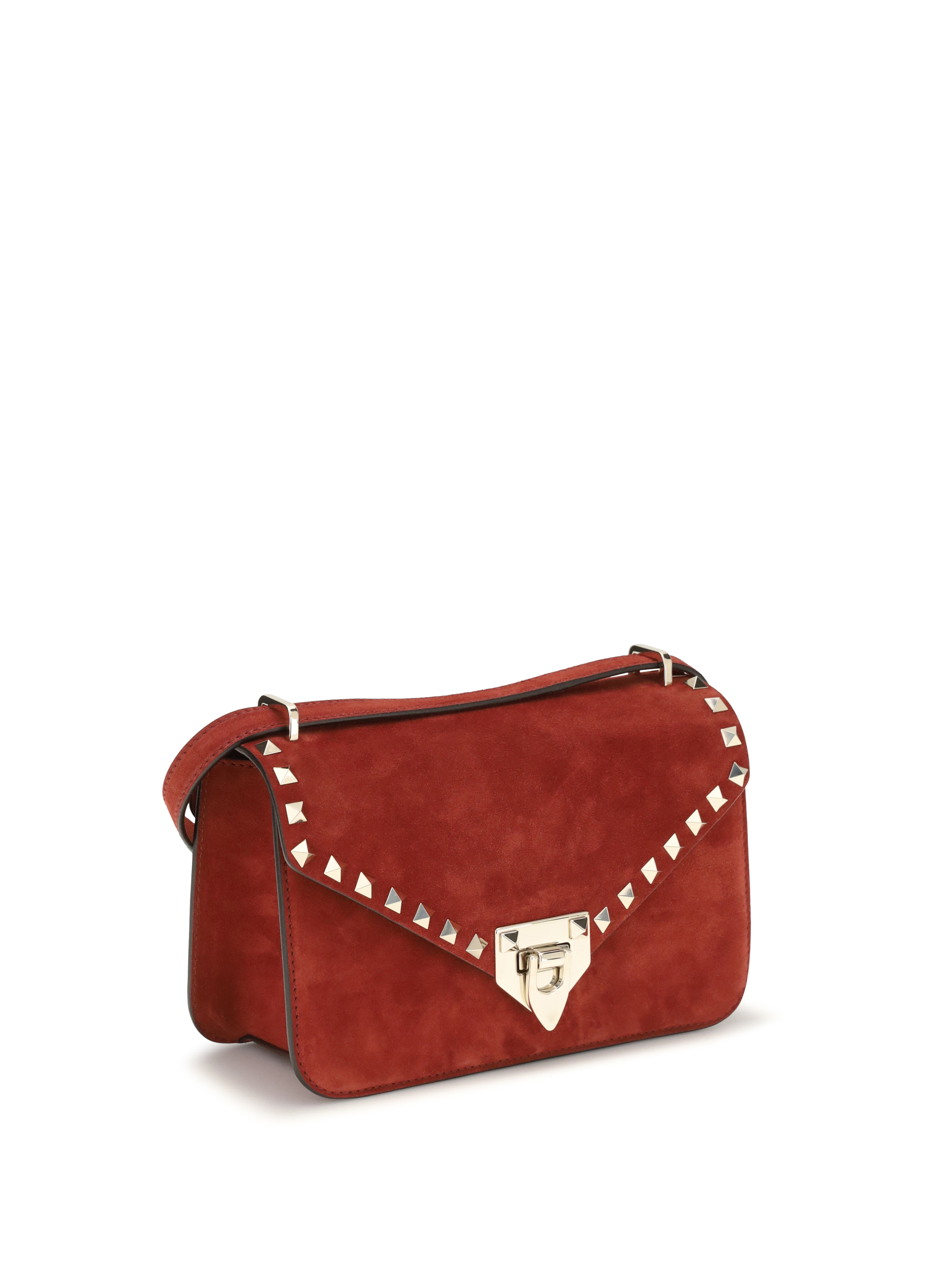 Rockstud mini suede Shoulder Bag