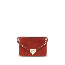Rockstud mini suede Shoulder Bag