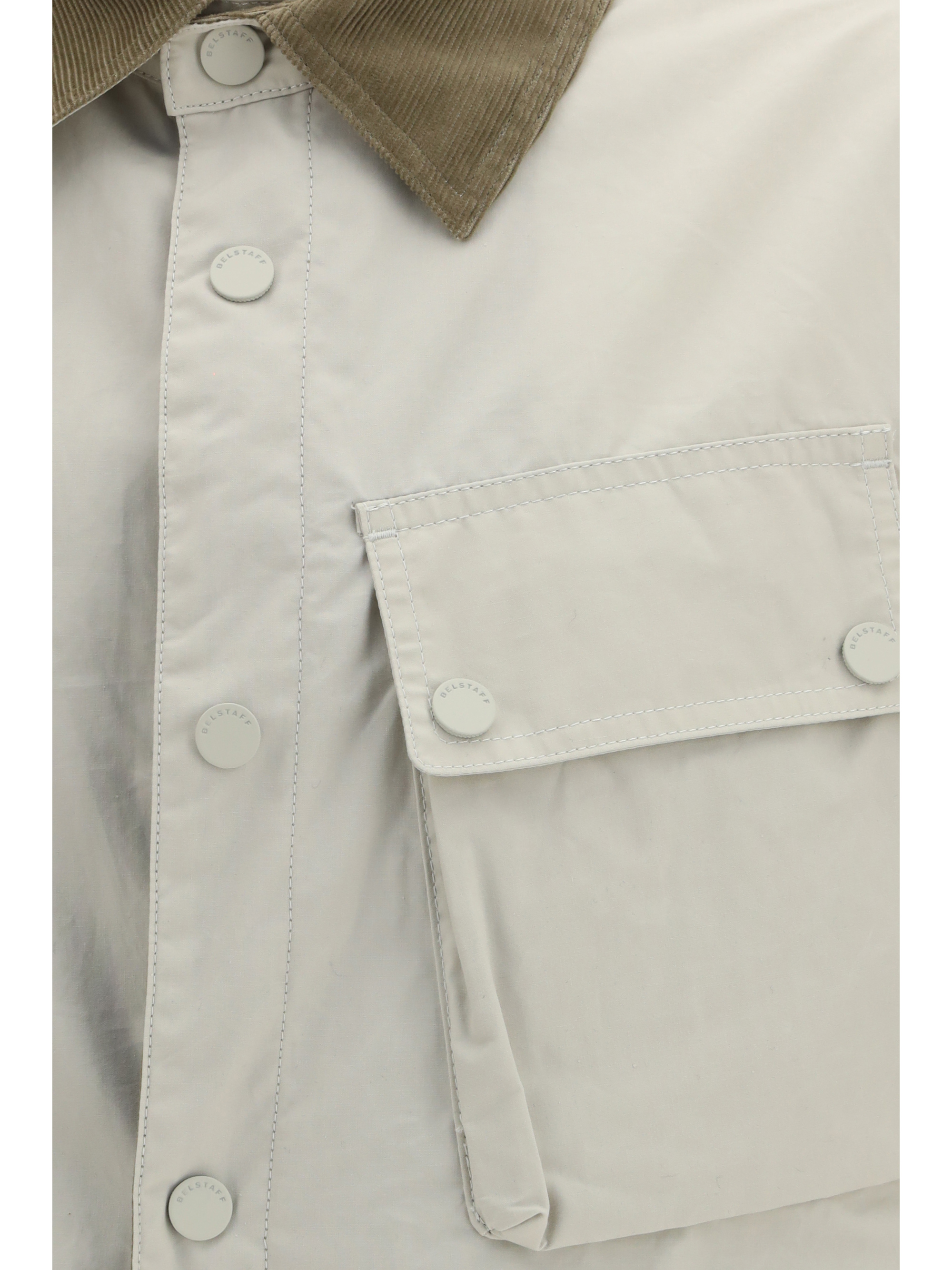Ground Jacket with velvet collar