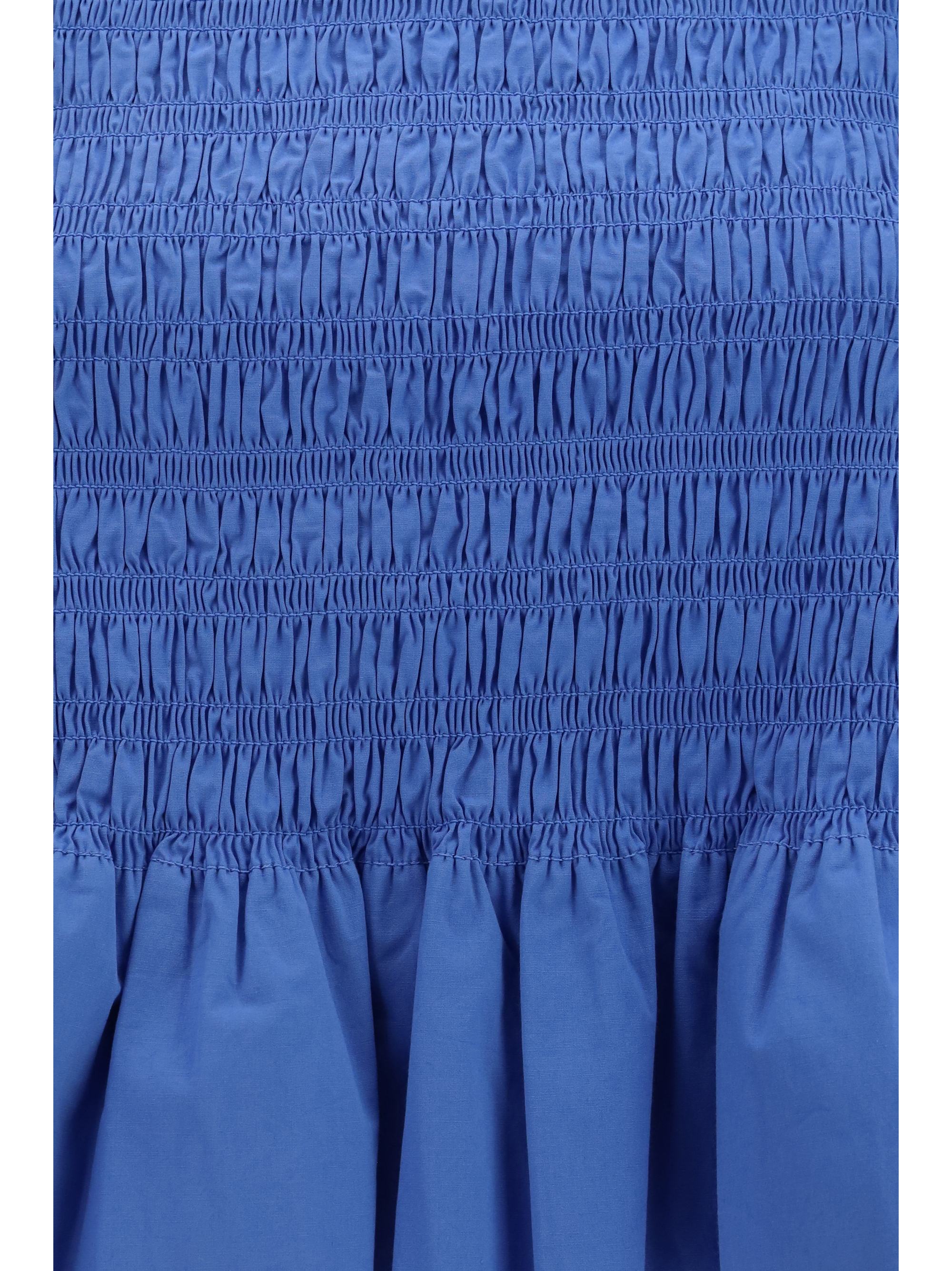 Ruched cotton Top with side bows