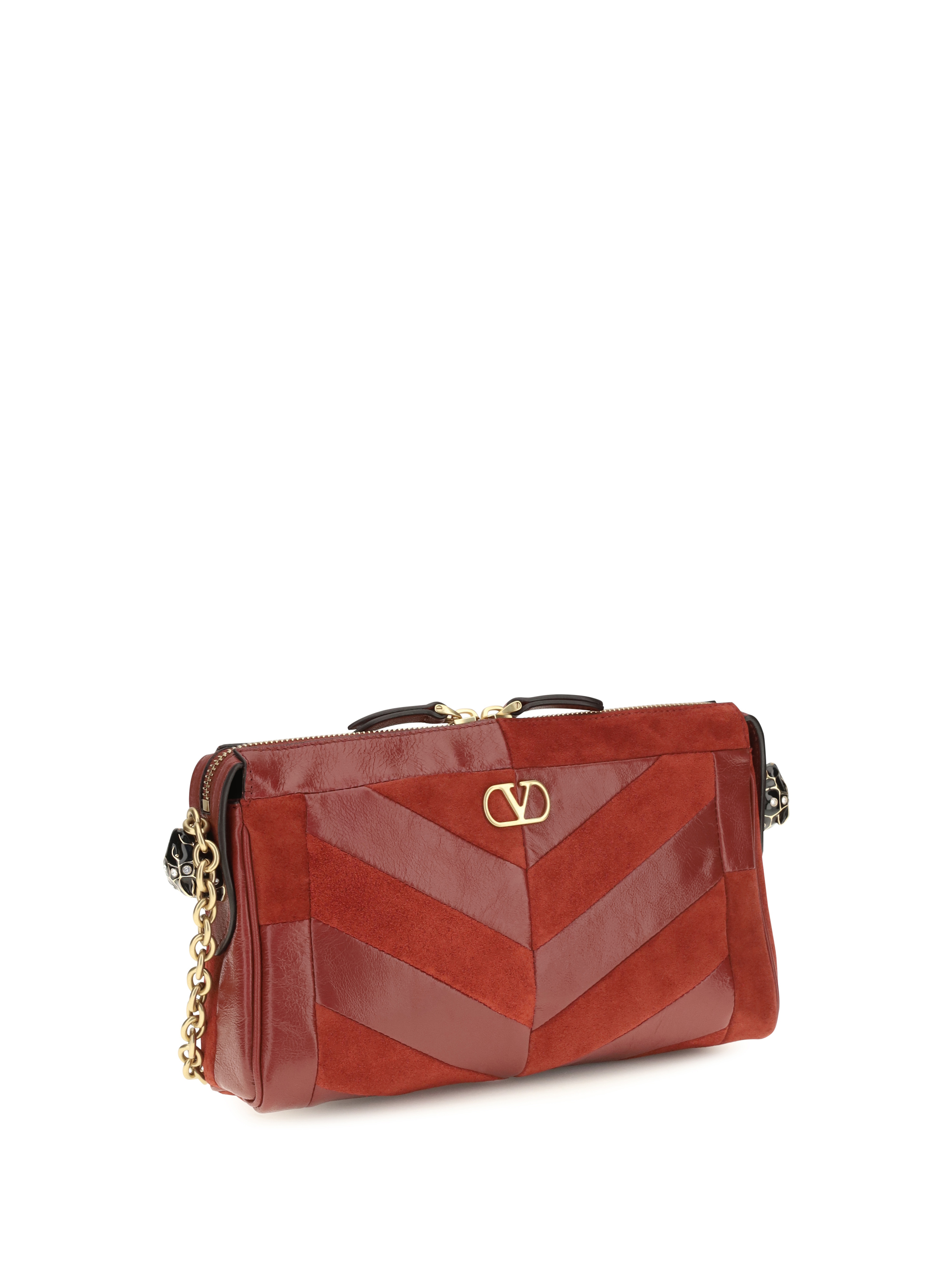 Panthea Shoulder Bag chevron pattern