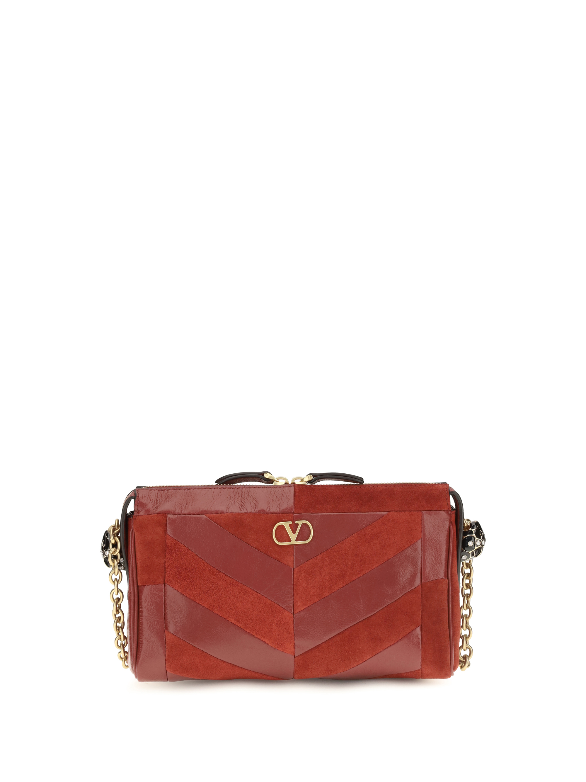Panthea Shoulder Bag chevron pattern