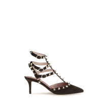 Rockstud suede Pumps