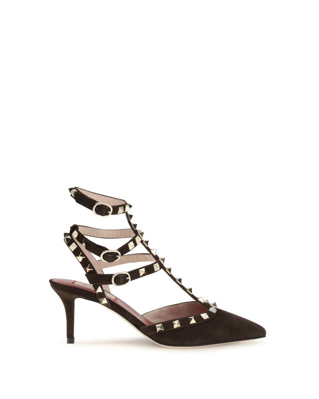 Rockstud suede Pumps