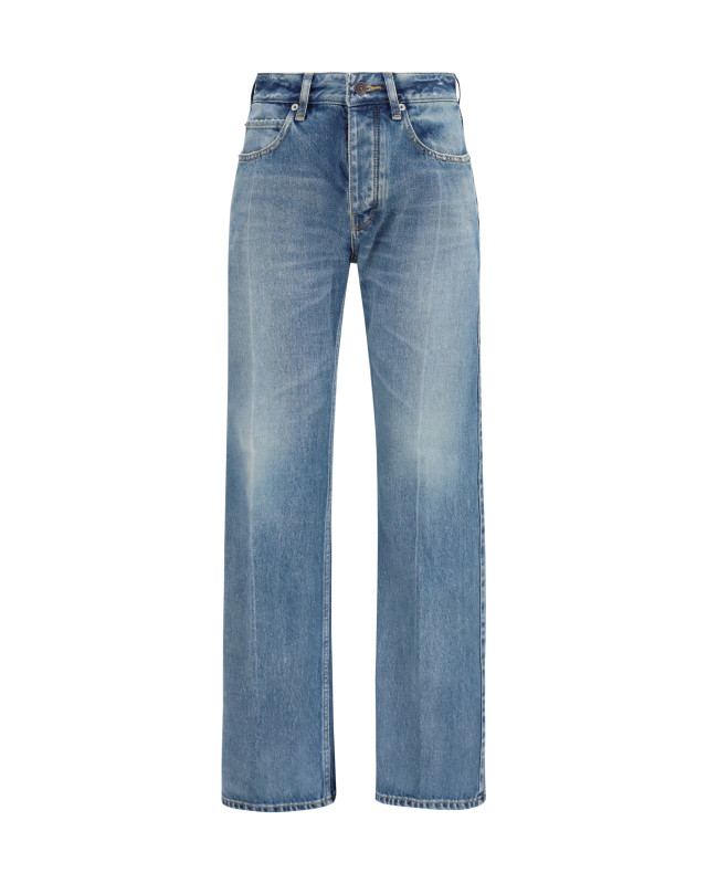 Straight-leg denim Jeans