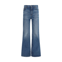 Jeans flared in organic cotton denim