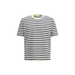 Short-sleeve cotton Sweater