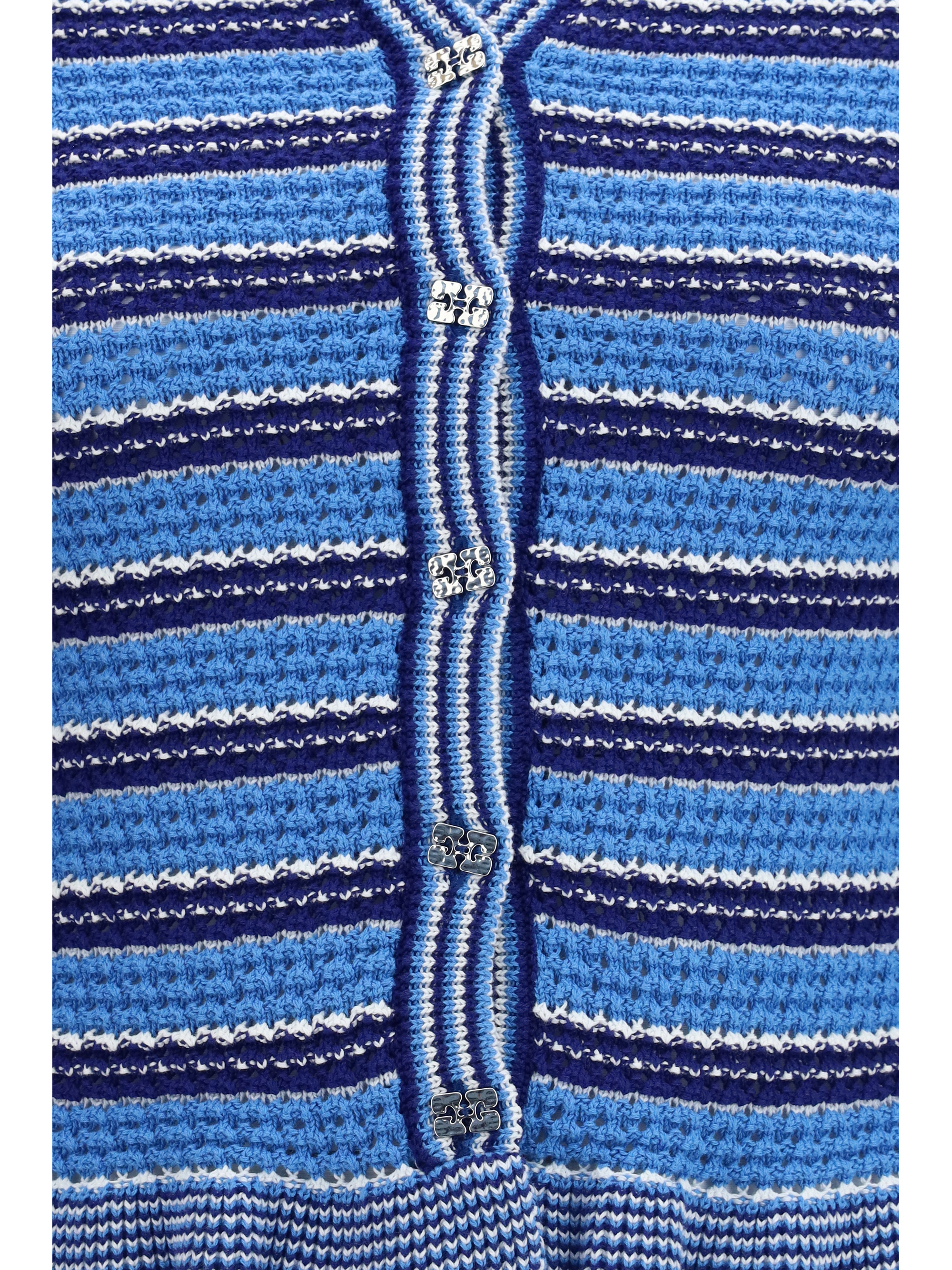 Striped cotton Cardigan