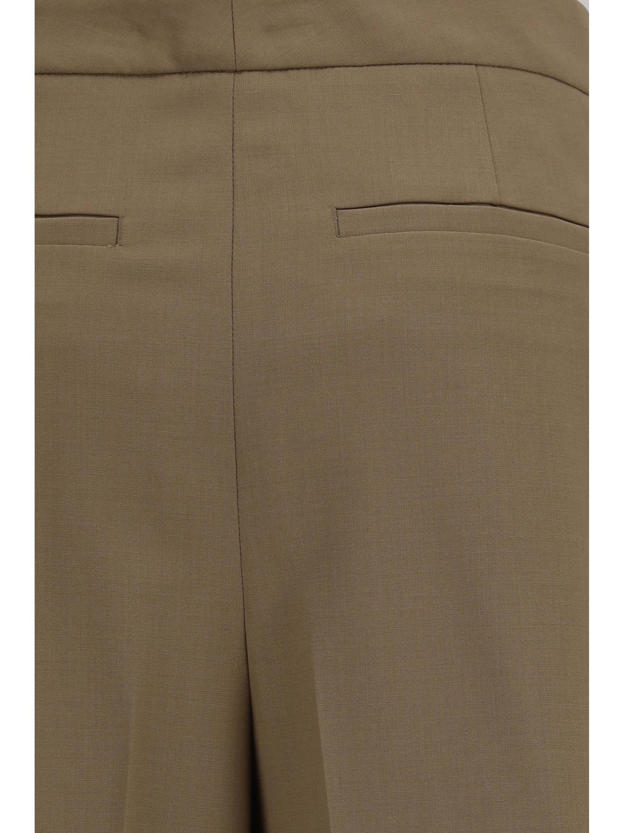 Pleated Pants