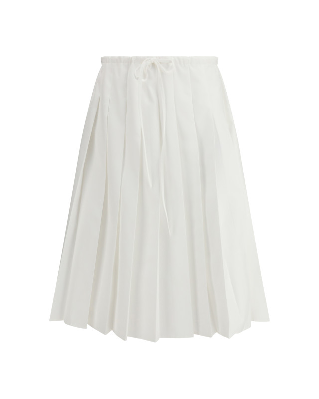 Pleated jersey Skirt
