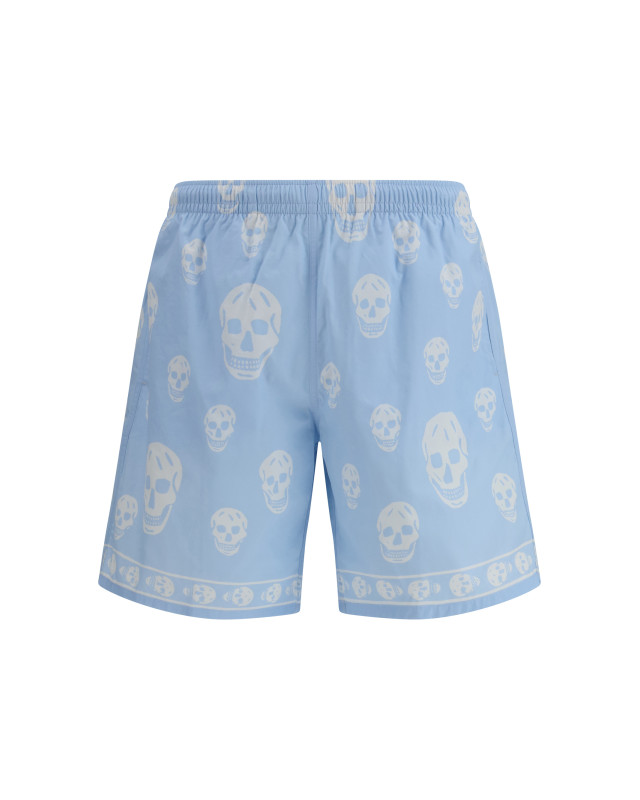 Skull-print swim Shorts