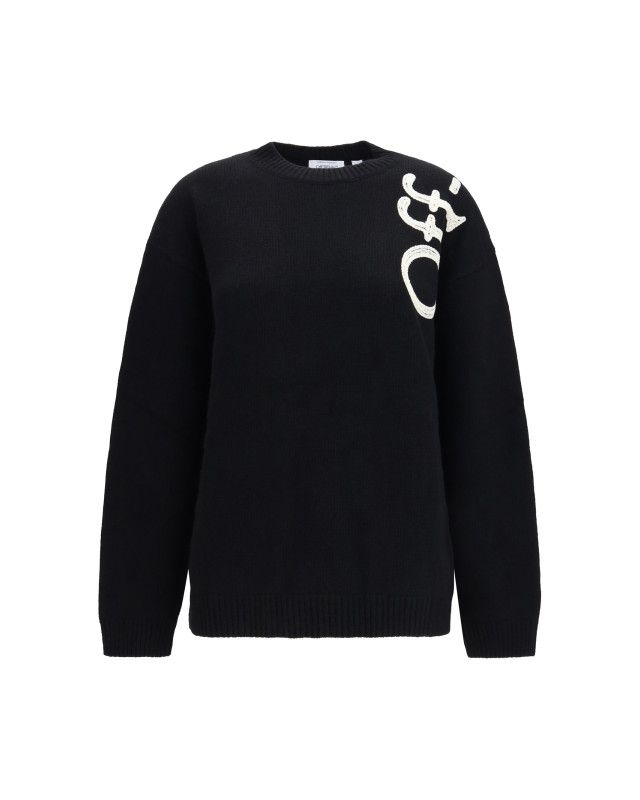 Vertical Bookish crewneck Sweater