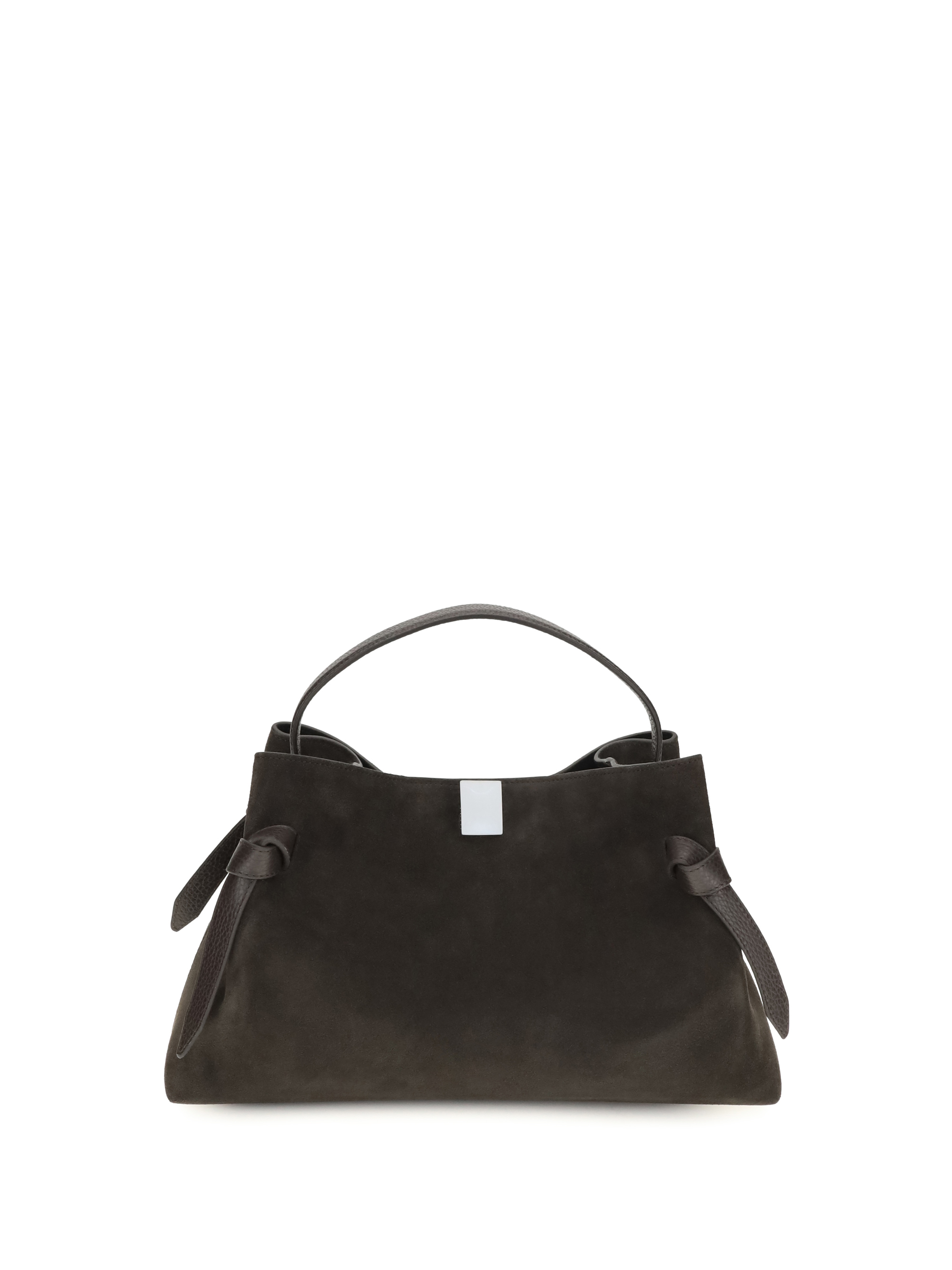 Gyoza suede Shoulder Bag