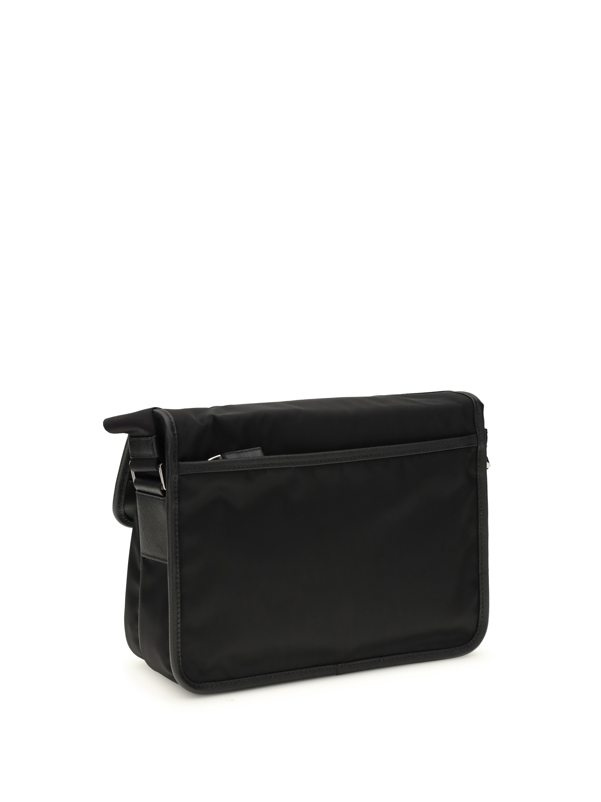 Re-Nylon and Saffiano Shoulder Bag