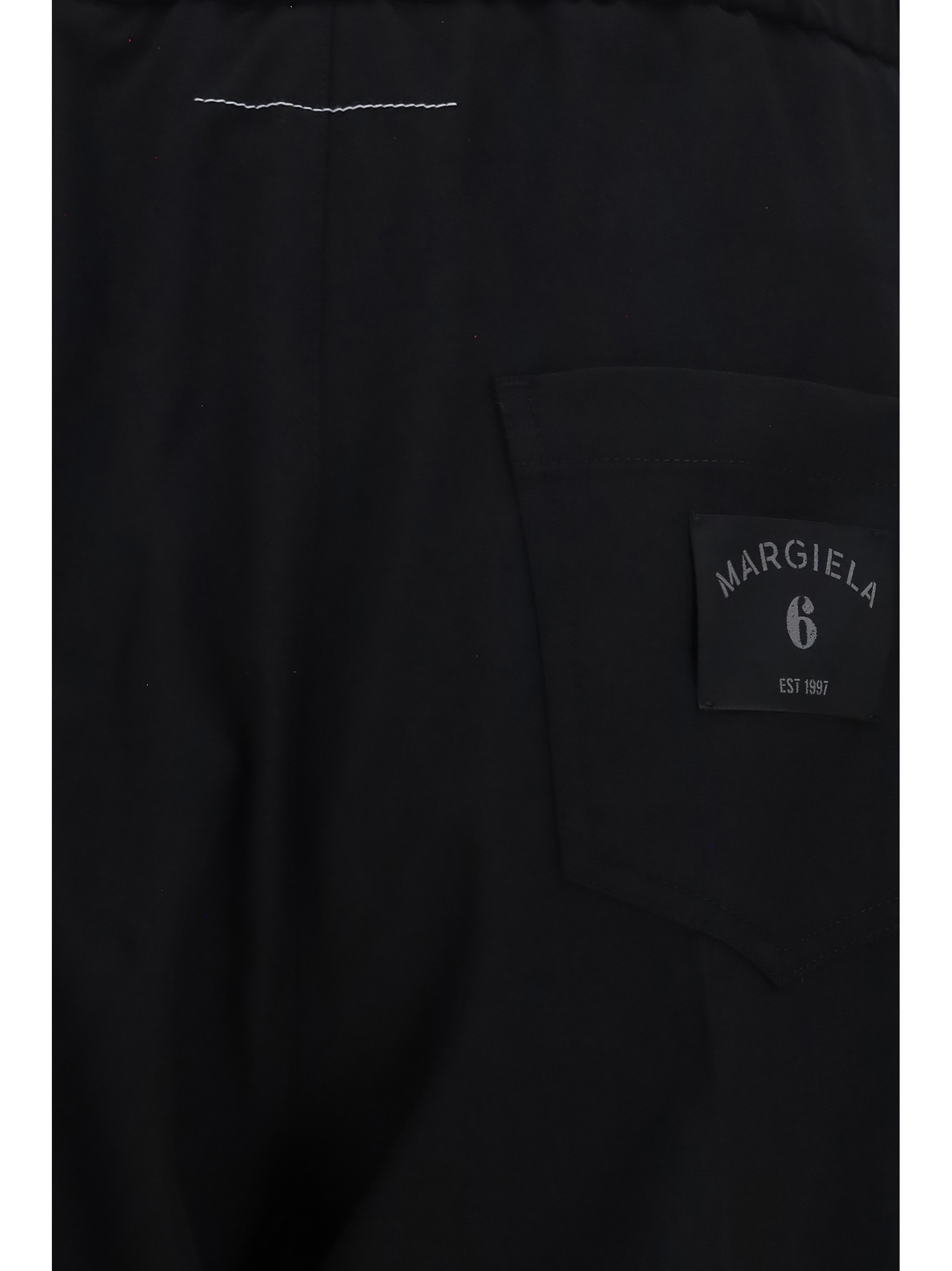 Drawstring straight-leg Pants