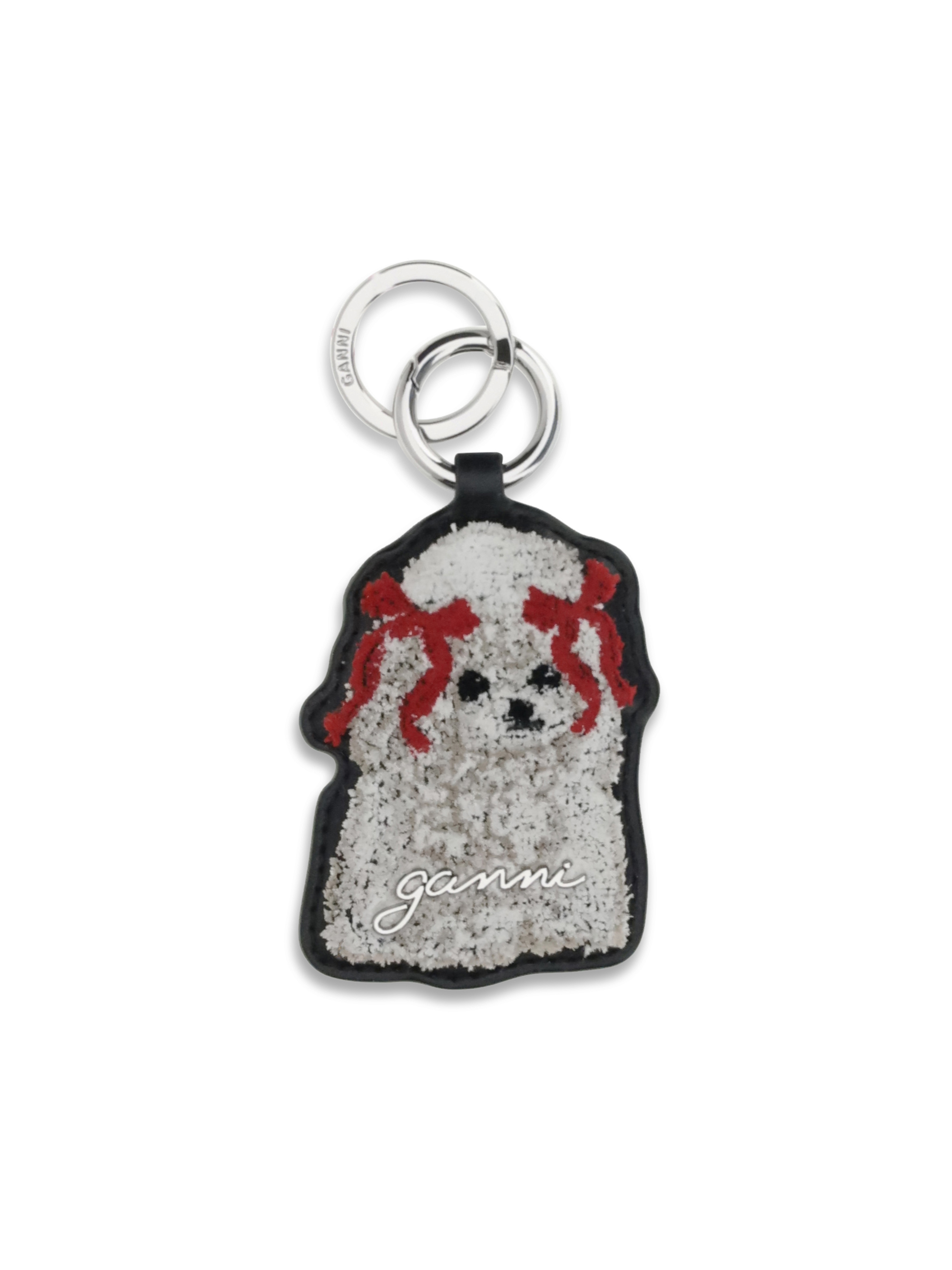 Poodle Key Ring