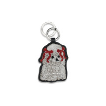 Poodle Key Ring