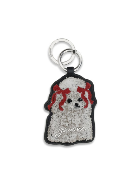Poodle Key Ring