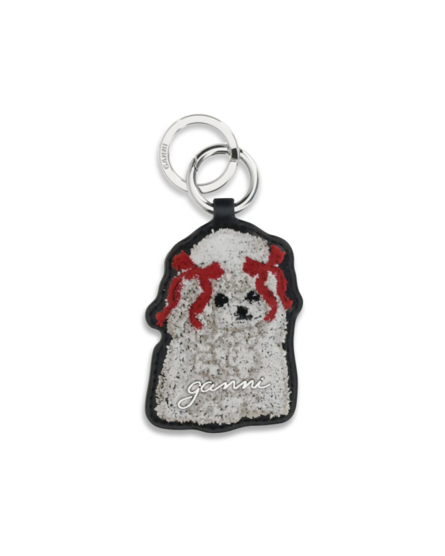 Poodle Key Ring