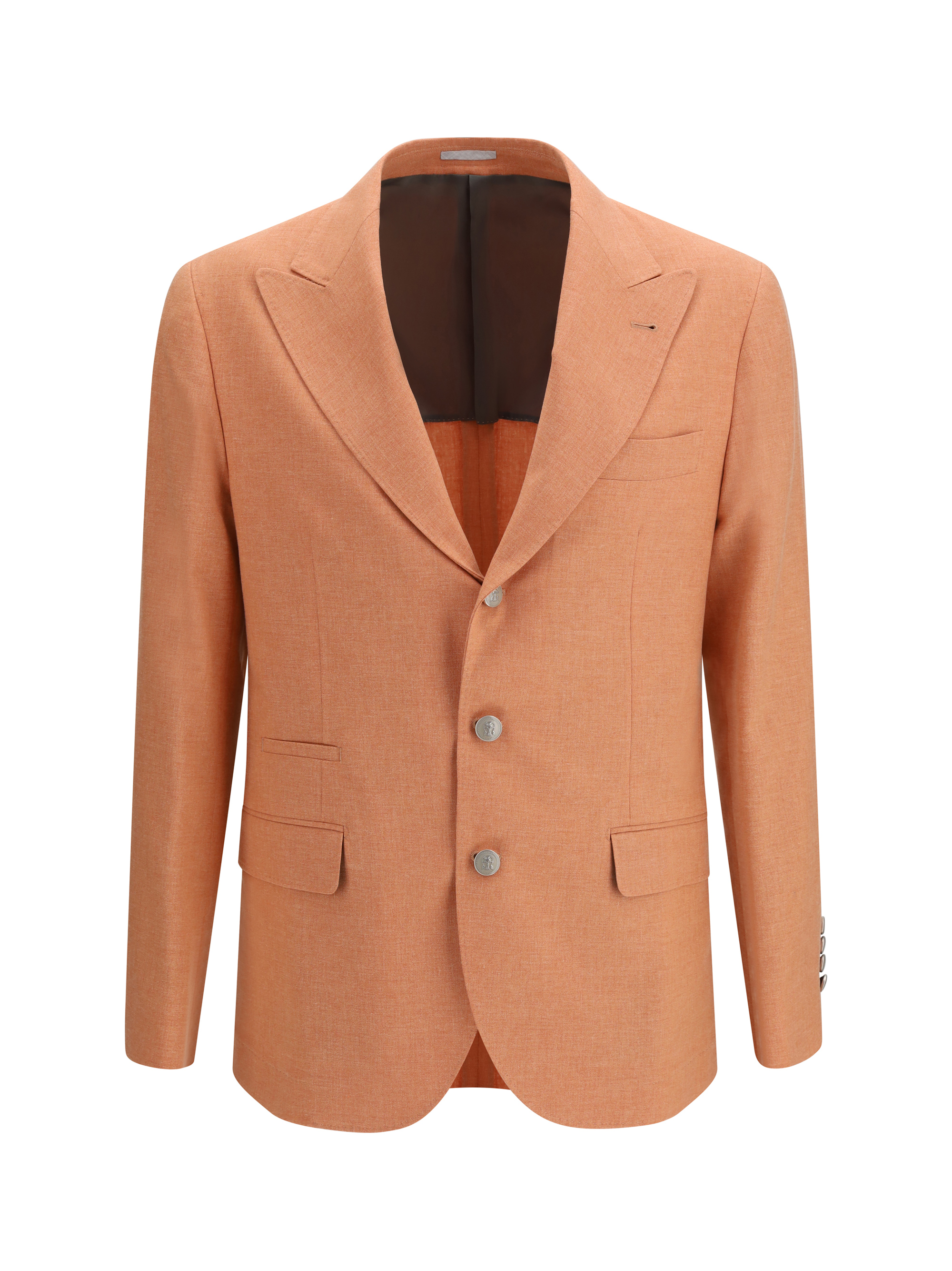 Deconstructed Jacket in mouliné fabric