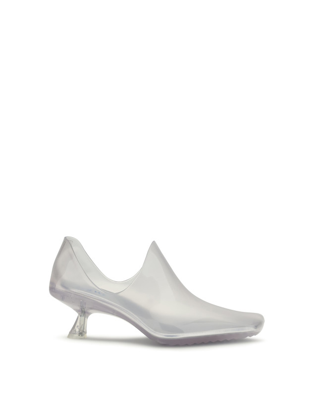 Emily Aqua PVC Ankle Boots