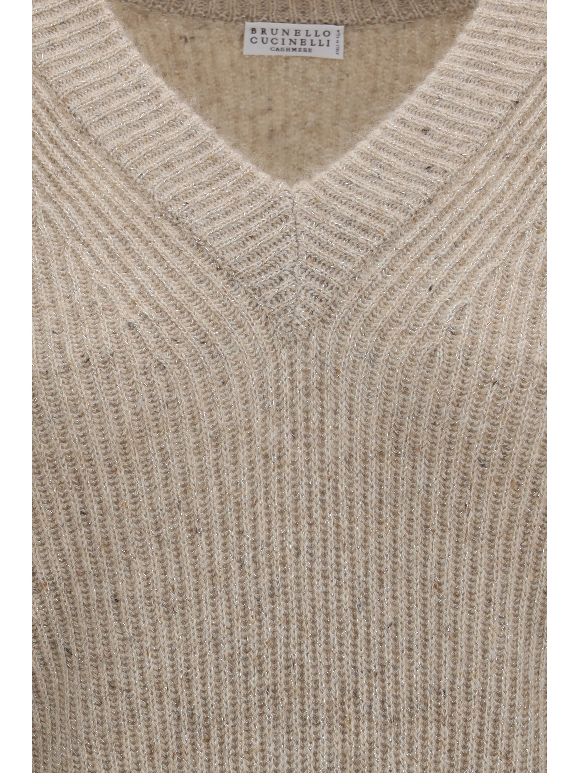 Cashmere and mohair V-neck Sweater