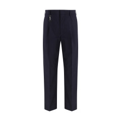 Tailored cotton poplin Pants