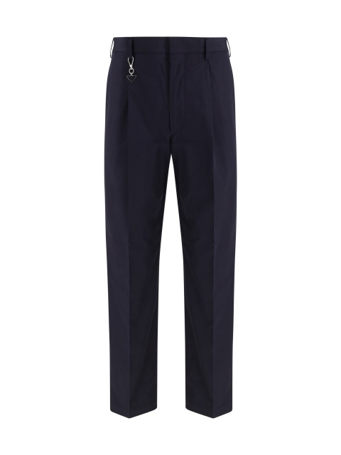 Tailored cotton poplin Pants