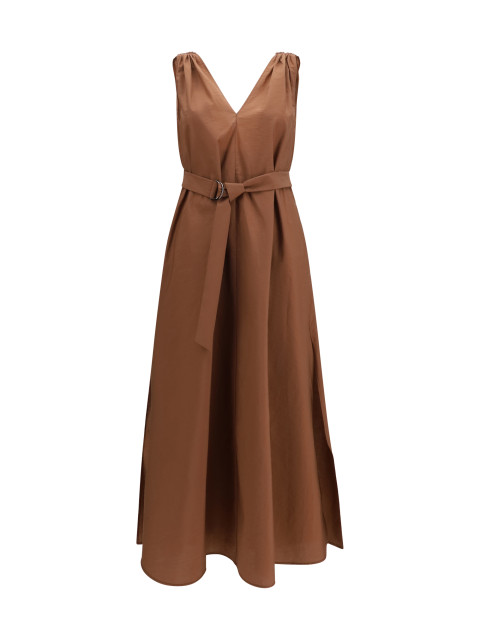 Cotton poplin Dress Precious Shoulder Detail