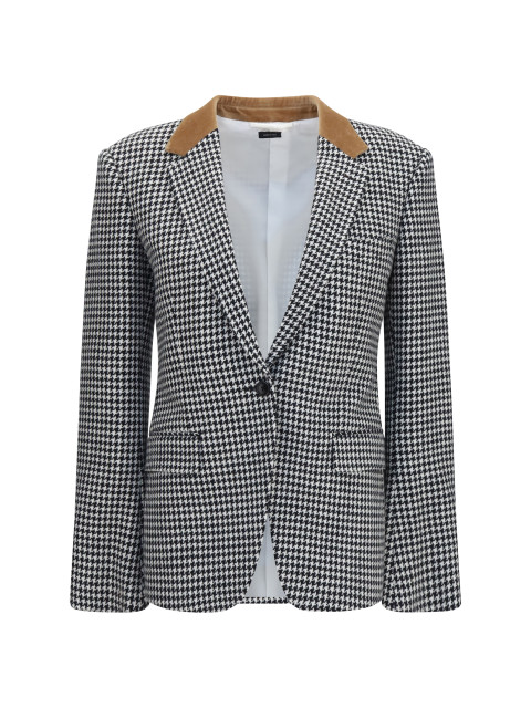 Houndstooth cashmere Jacket