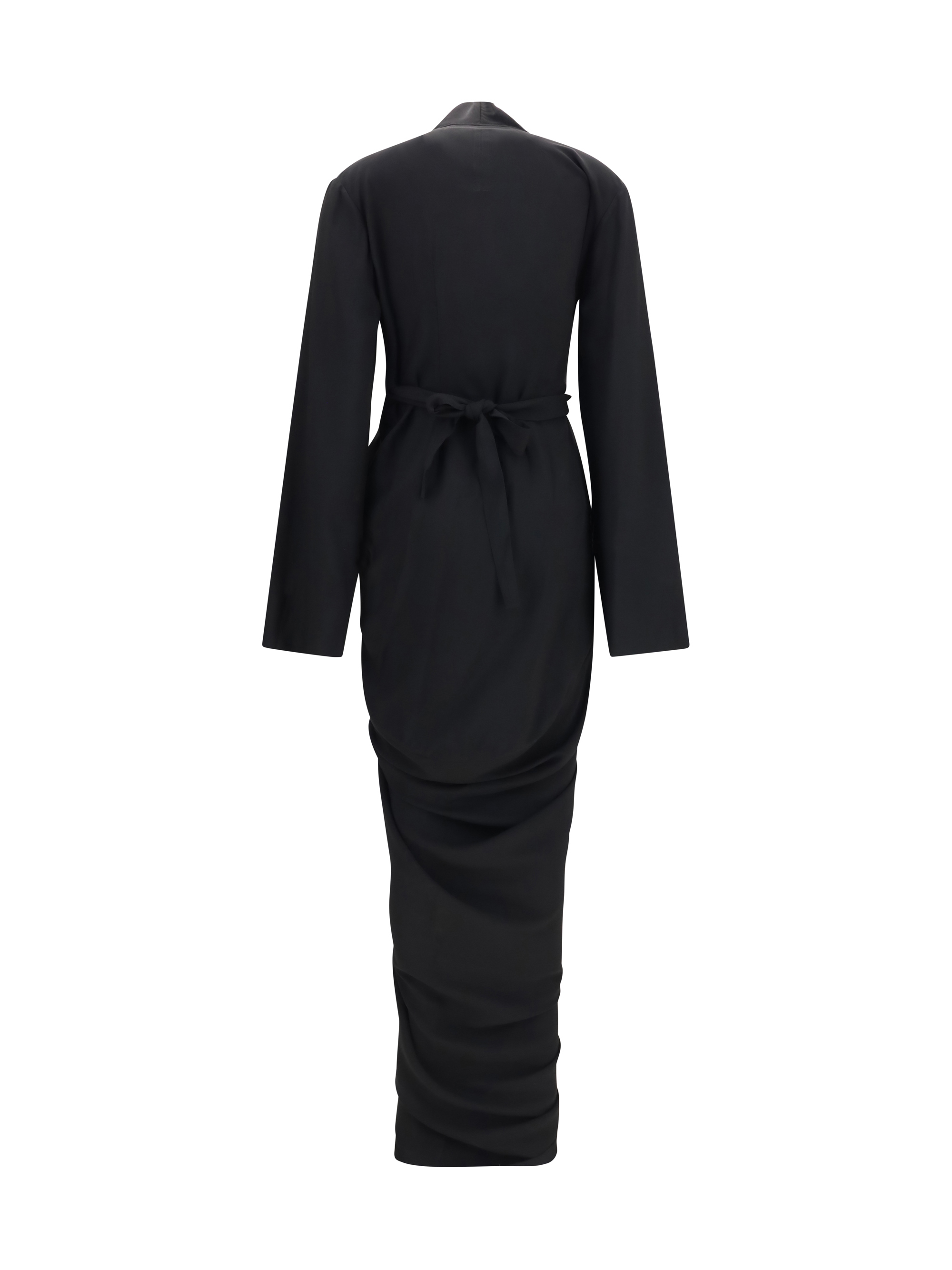 Wrap draped long Dress