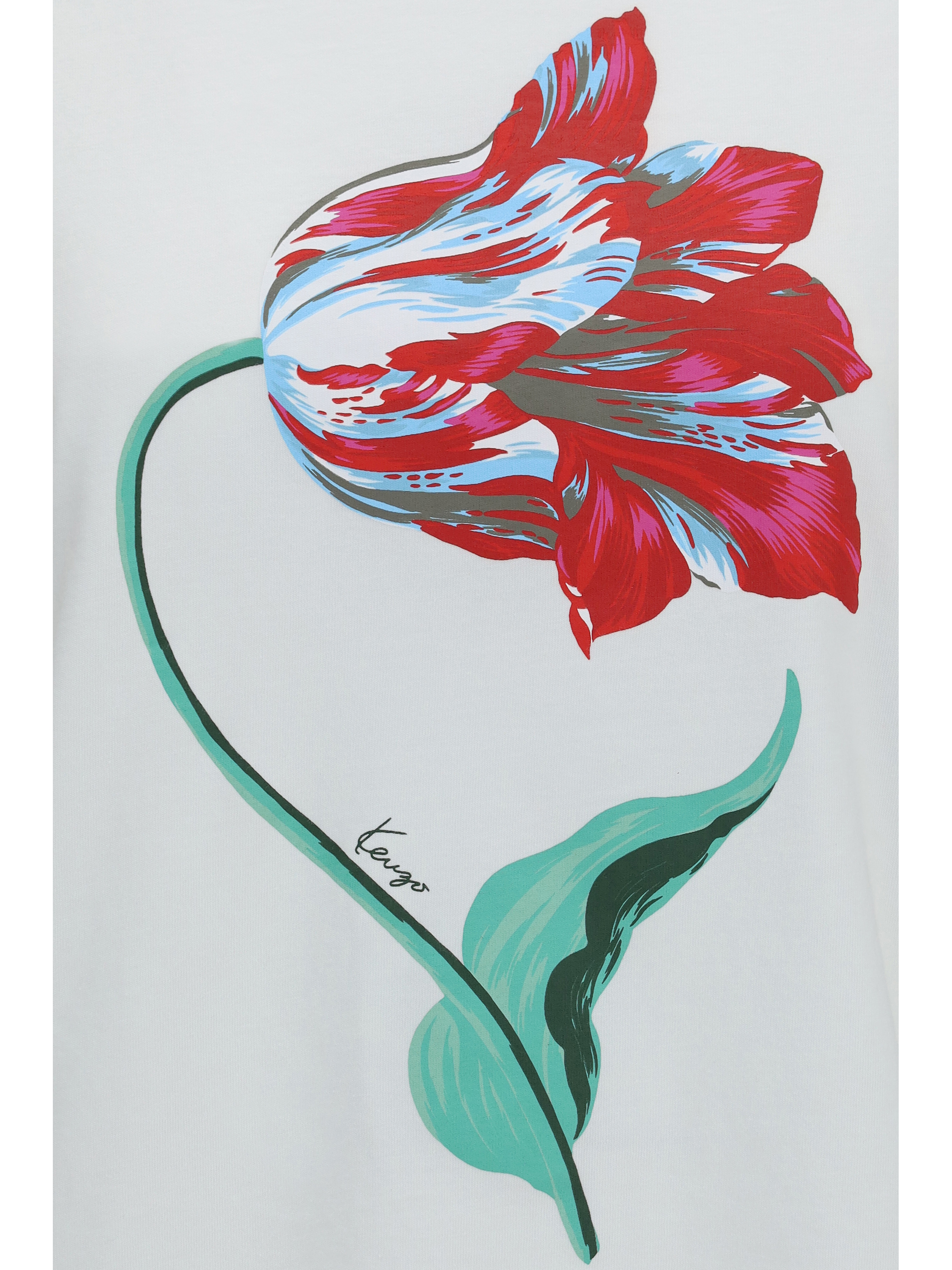 Kenzo Tulip cotton T-shirt
