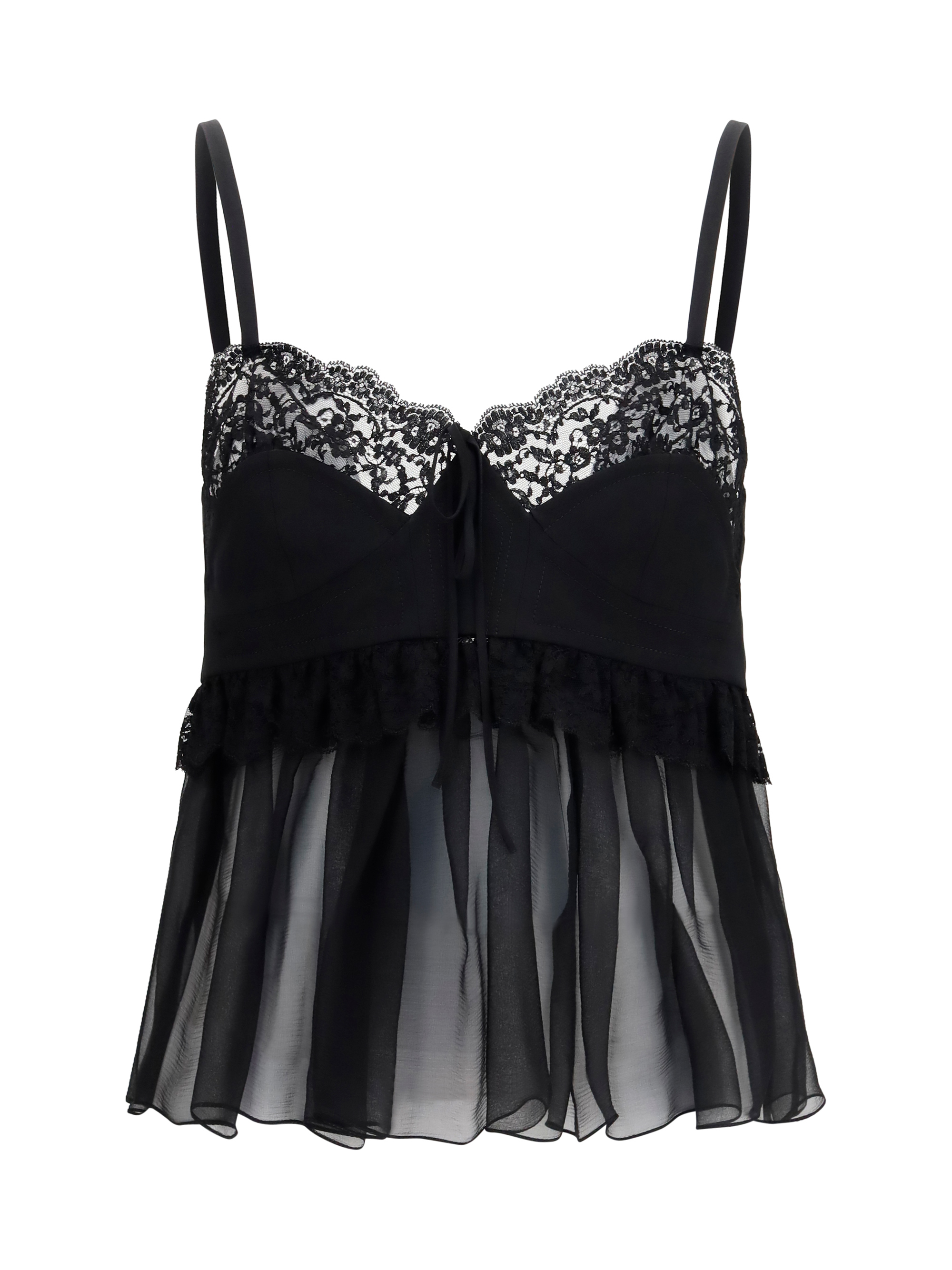 Crêpe de chine camisole Top