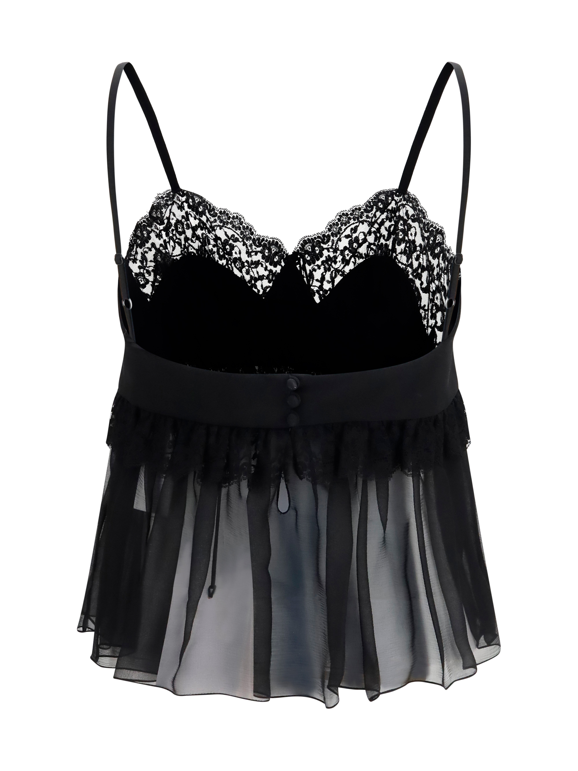 Crêpe de chine camisole Top