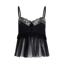 Crêpe de chine camisole Top