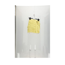 DRAPED MINI SKIRT