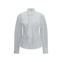 Cotton blend Shirt with tie