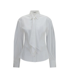 Cotton blend Shirt with tie