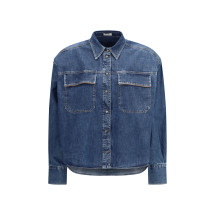 Denim Shirt with jewel details