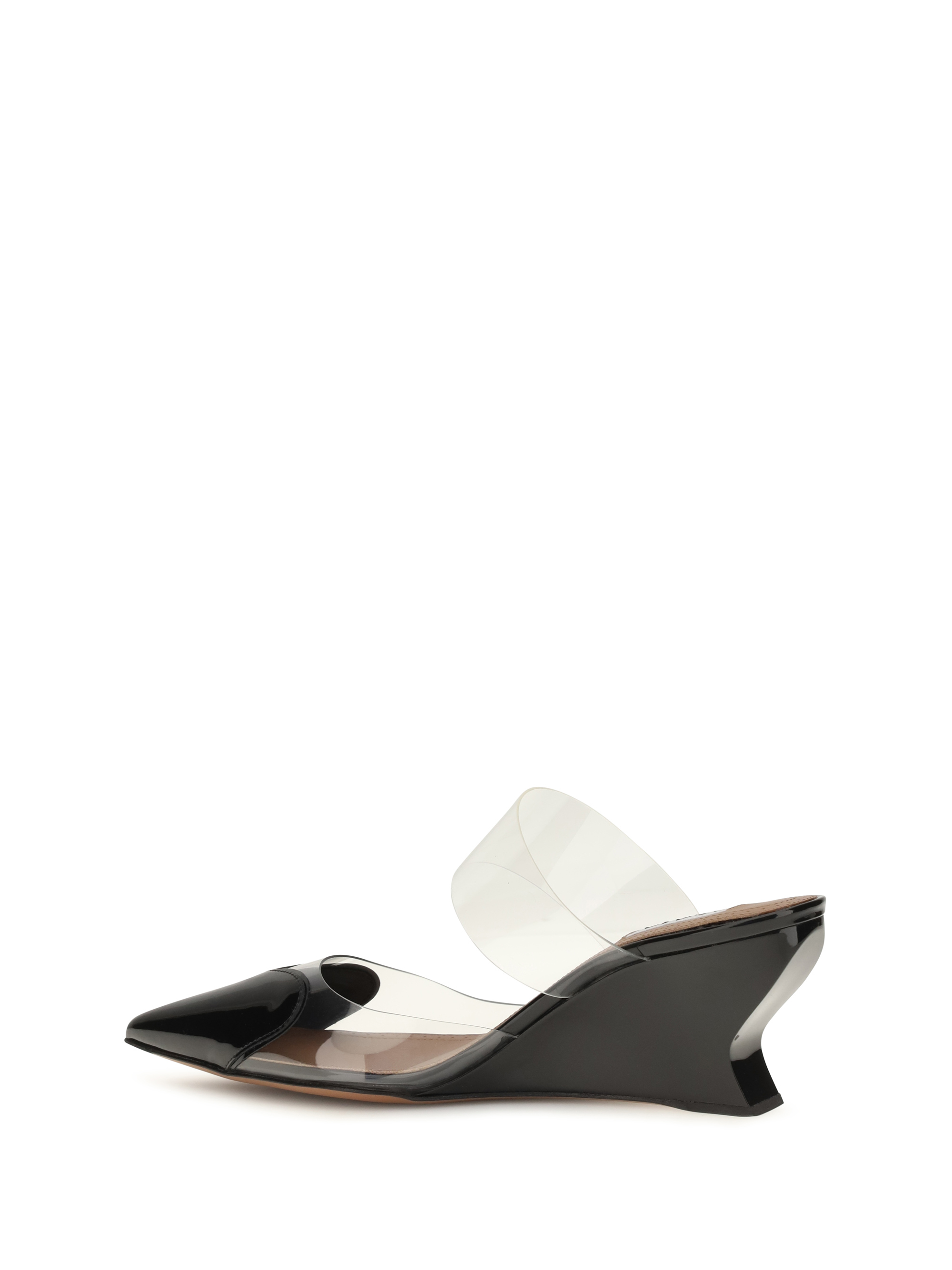 Le Coeur patent leather Mules