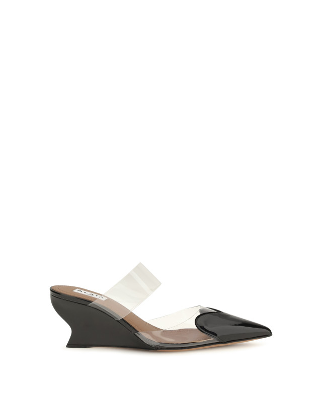 Le Coeur patent leather Mules