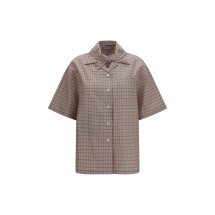 Short-sleeved Check Shirt