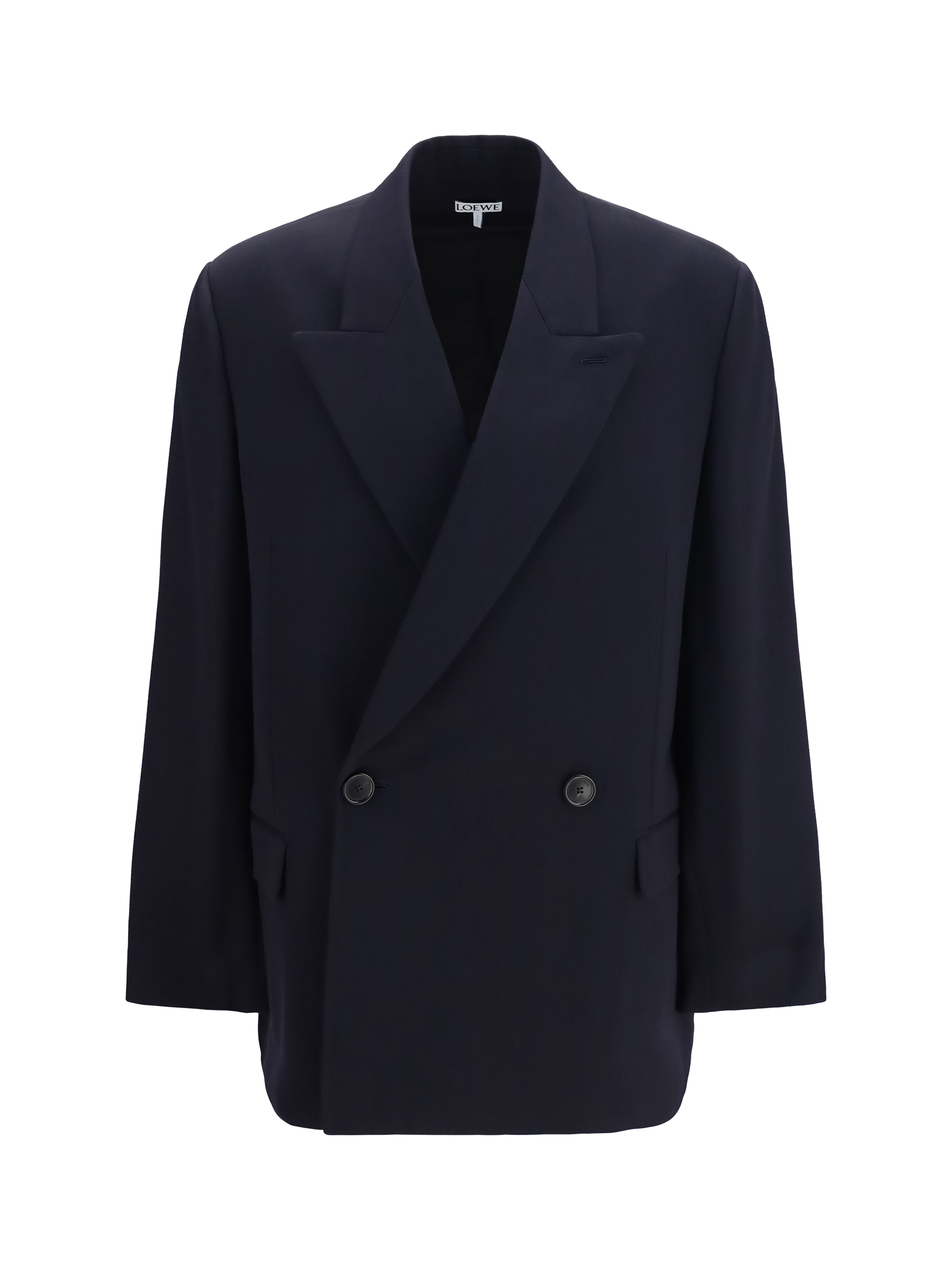 Wool blend double-breasted Jacket