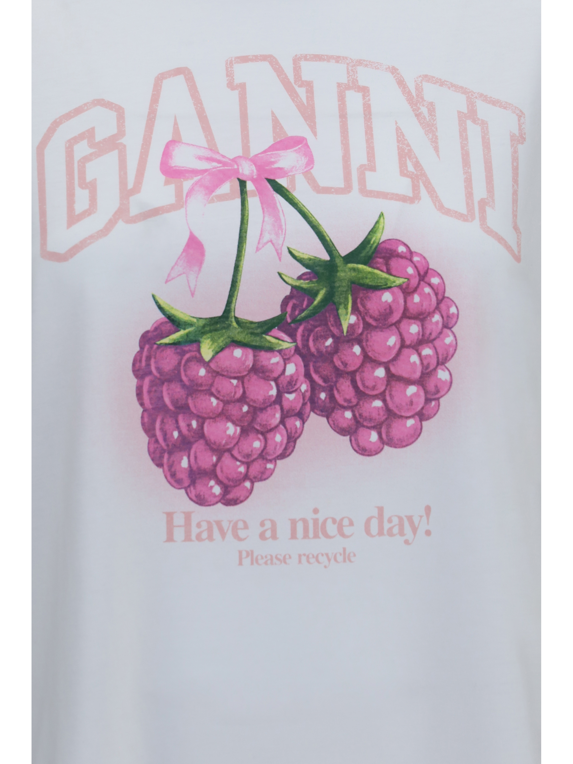 Cotton raspberry T-shirt