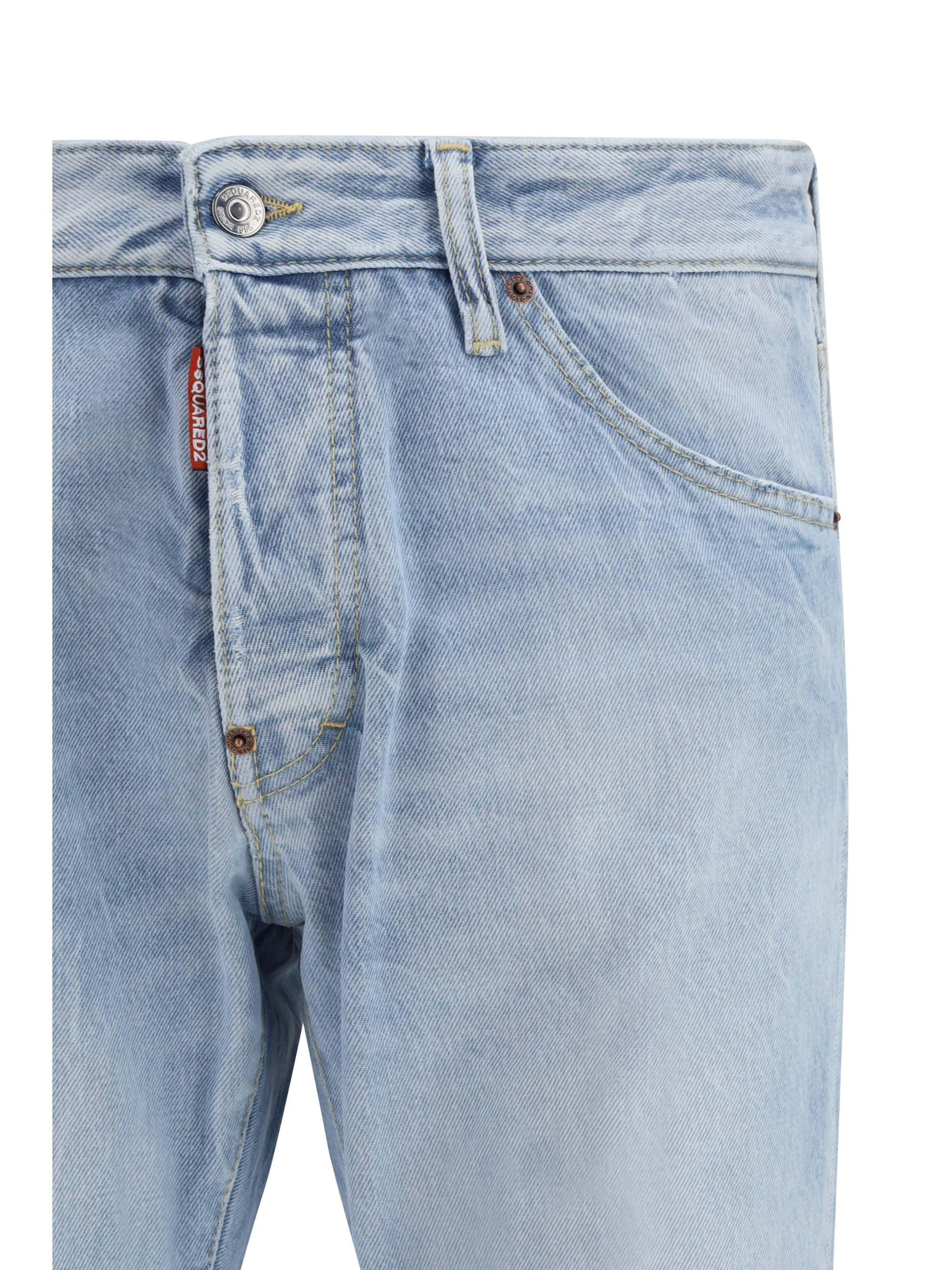 Belt-loop ripped Jeans