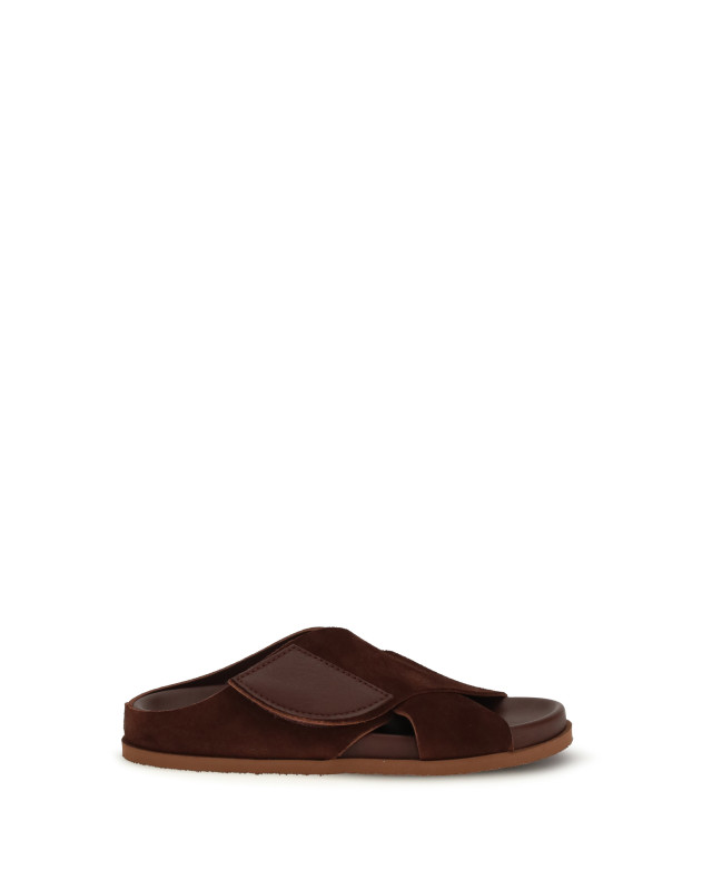 Danai Sandals with maxi velcro strap