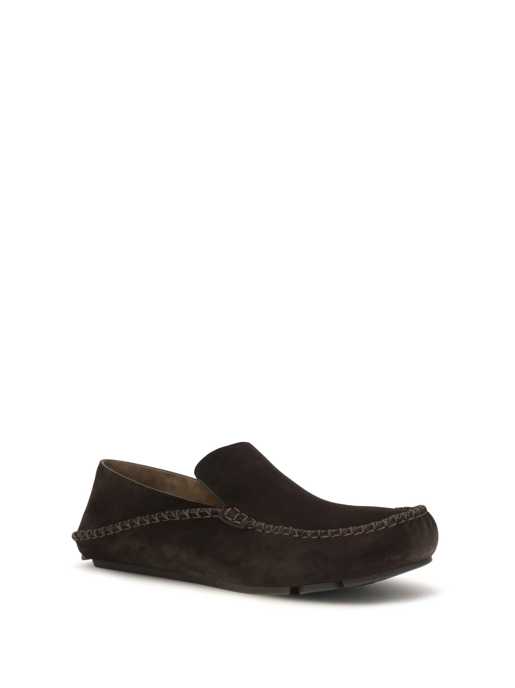Rambla Loafers in suede calfskin