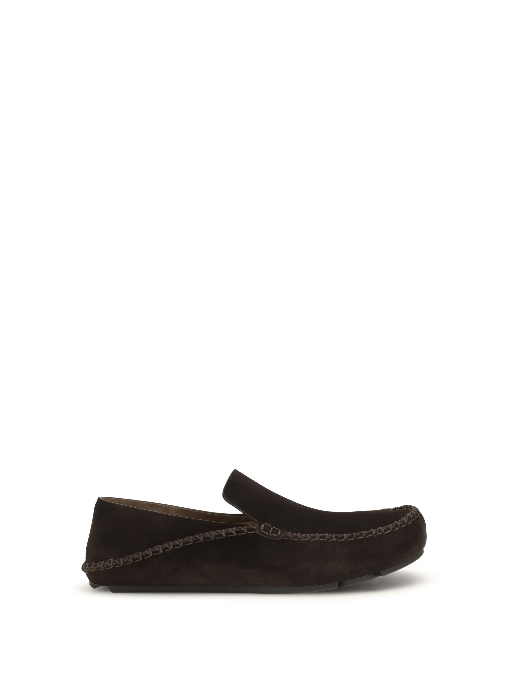 Rambla Loafers in suede calfskin